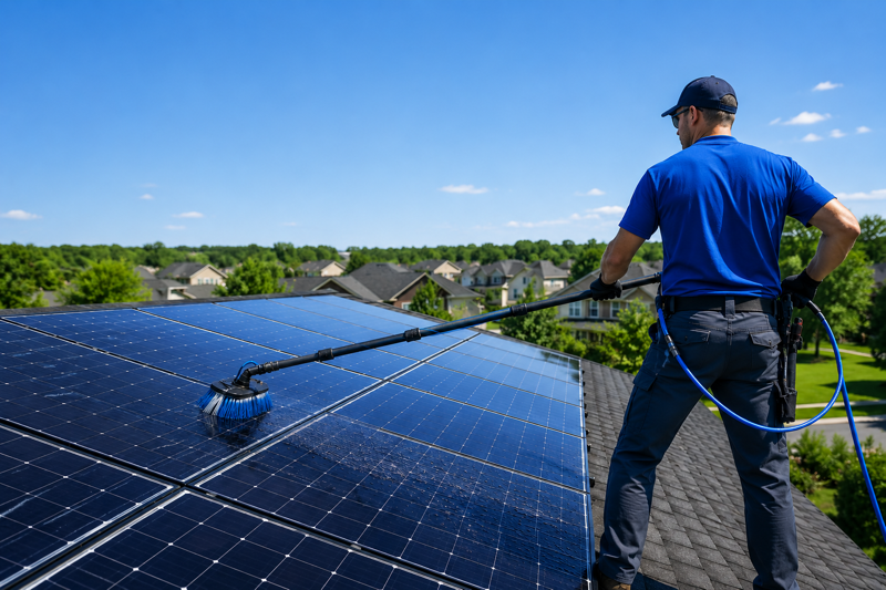 Solar Panel Cleaning